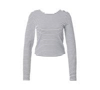 ONLY T-shirt 'ONLKISS' bleu foncé / blanc, Taille S