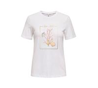 ONLY T-shirt 'ONLKITA' jaune / gris / lilas / blanc cassé, Taille M