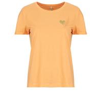 ONLY T-shirt 'ONLKITA' or / orange pastel, Taille XL
