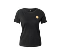 T-shirt femmes Only ONLKITA S/S LOGO TOP Noir EU S