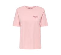 ONLY T-shirt 'ONLLucy Monja' vert / rouge sang / rouge feu / rouge pastel, Taille L