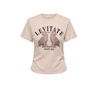ONLY T-shirt 'ONLLUCY' poudre / noir, Taille XL