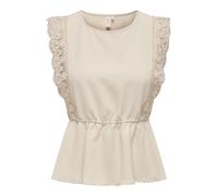 ONLY T-shirt 'ONLMETTE' beige, Taille L