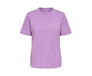 Only T-Shirt Onlmonja pour Femme, Violette Africaine, S
