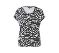 ONLY Onlmoster AOP S/S Top Noos JRS Haut Classique à Coupe Droite avec Manches Courtes pour l'été, Cloud Dancer, XS Femmes