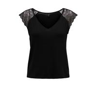 ONLY T-shirt 'ONLPetra' noir, Taille M