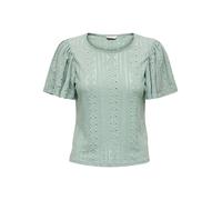 ONLY Onlriverside S/S Flaired Top JRS T-Shirt, Vert, M Femme