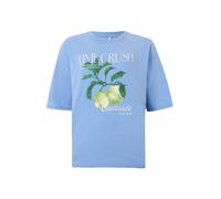 ONLY T-shirt 'ONLSHANIA' bleu clair / vert / vert pastel / blanc, Taille L