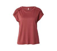 ONLY T-shirt 'ONLSIA' rouge rouille, Taille M