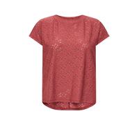 ONLY T-shirt 'ONLSmilla' rouge, Taille M