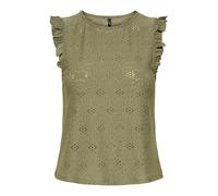 ONLY T-shirt 'ONLSmilla' vert chiné, Taille XL