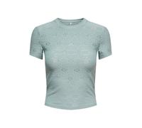 ONLY T-shirt 'ONLSMILLA' vert pastel, Taille L