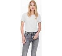 ONLY T-shirt uni avec marque coeur Basic manches courtes col rond Haut ONLKITA Taille : XS