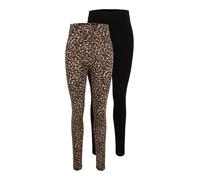 Only Tall Leggings 'ONLLIVE LOVE' sépia / cappuccino / noir, Taille XS