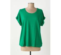 only tee-shirts et débardeurs femme de couleur vert 38