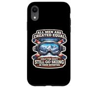 Only The Best Go Ski in Their Seventies Ski Birthday 70 Coque pour iPhone XR