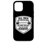 Only The Best Men Lift Weight in Their Seventies Gym Old Coque pour iPhone 12/12 Pro