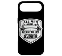 Only The Best Men Lift Weight in Their Seventies Gym Old Coque pour iPhone Air