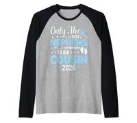 Only The Best Nephews Get Promoted to Big Cousin Est 2026 Manche Raglan