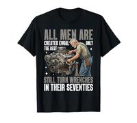 Only The Best Turn Wrenches Mechanic Graphic T-Shirt