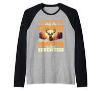 Only The Strongest Can Go Hunting - Chasseur Amateur de Chasse Manche Raglan