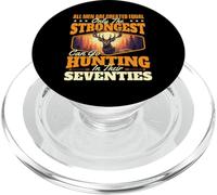 Only The Strongest Can Go Hunting - Chasseur Amateur de Chasse PopSockets PopGrip pour MagSafe