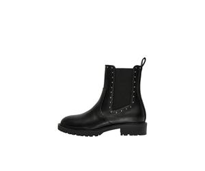 ONLY Tina-13 Bottes Noires pour Femmes en Polyuréthane - EUR 37