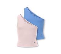 ONLY Top 2-Pack Kognessa Life Lot de 2 Hauts Oneshoulder JRS, Regatta, 158-164 Femmes