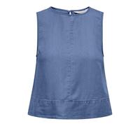 ONLY Top Onldorsi Charis SL Haut WVN CC, Denim Bleu médium, L Femmes