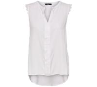 ONLY Top sans Manches en Dentelle décontracté pour Femme, Couleurs:Blanc, Taille:40