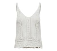 ONLY Tops en tricot 'Lyzet' blanc, Taille XS