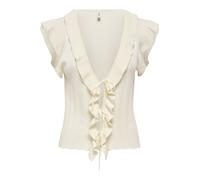 ONLY Tops en tricot 'ONLNELLY' blanc cassé, Taille S