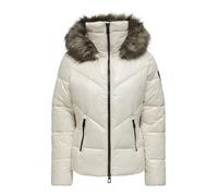 ONLY Veste d’hiver 'ONLFever' beige clair / noir, Taille M