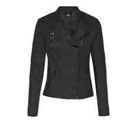 ONLY Veste de Motard en Simili-Cuir ONLAVA Veste de Motard en Simili-Cuir Black 38 Black 1 38