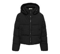 ONLY Kogdolly Short Puffer Jacket OTW Noos, Noir, 128 Fille