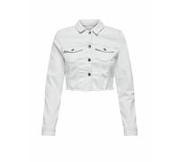 ONLY Veste en jean ONLWONDER Coupe Courte blanc | L