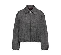 ONLY Veste mi-saison 'ALBERTE' noir chiné, Taille M