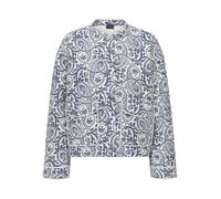 ONLY Veste mi-saison bleu / blanc, Taille XL