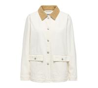 ONLY Veste mi-saison 'ONLFrankie' écru / moutarde, Taille S