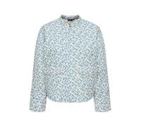 ONLY ONLY White Printed Quilted Short Jacket