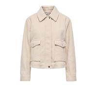 ONLY Veste mi-saison 'ONLKiki-Moni' gris clair, Taille XL