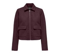 ONLY Veste mi-saison 'ONLVela' lie de vin, Taille M