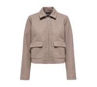 ONLY Veste mi-saison 'ONLVela' taupe, Taille L