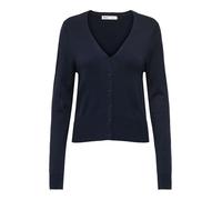 ONLY Vneck Onlvenice Life Ls Cardi KNT Noos Pull à col V, Bleu Nuit, M Femme
