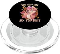 Only Wearing This Since I Can't Wear My Fursuit I Furry PopSockets PopGrip pour MagSafe