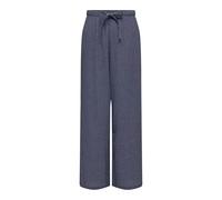 ONLY Wide Pant PNT Onlpalmy Life Hw Struc Pantalon Large, Total Eclipse, L / 32L Femmes