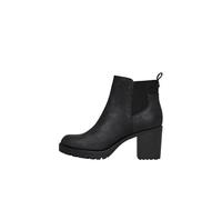 ONLY Women Chelsea Boots with Heel | Ankle Shoes | Bootie Boots Without Closure ONLBARBARA, Couleurs:Noir, Size:39 EU