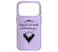 Only You Can Decide What Breaks You Book Lover Bookish Books Coque pour iPhone 17 Pro