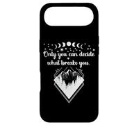 Only You Can Decide What Breaks You Book Lover Bookish Books Coque pour iPhone Air