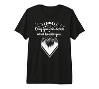 Only You Can Decide What Breaks You Book Lover Bookish Books T-Shirt Haut de Gamme